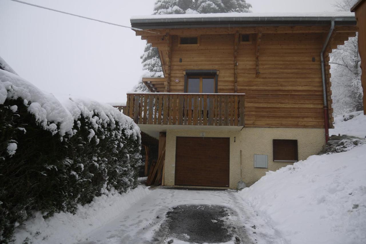 Chalet La Trouvaille Thollon-les-Memises Exteriör bild