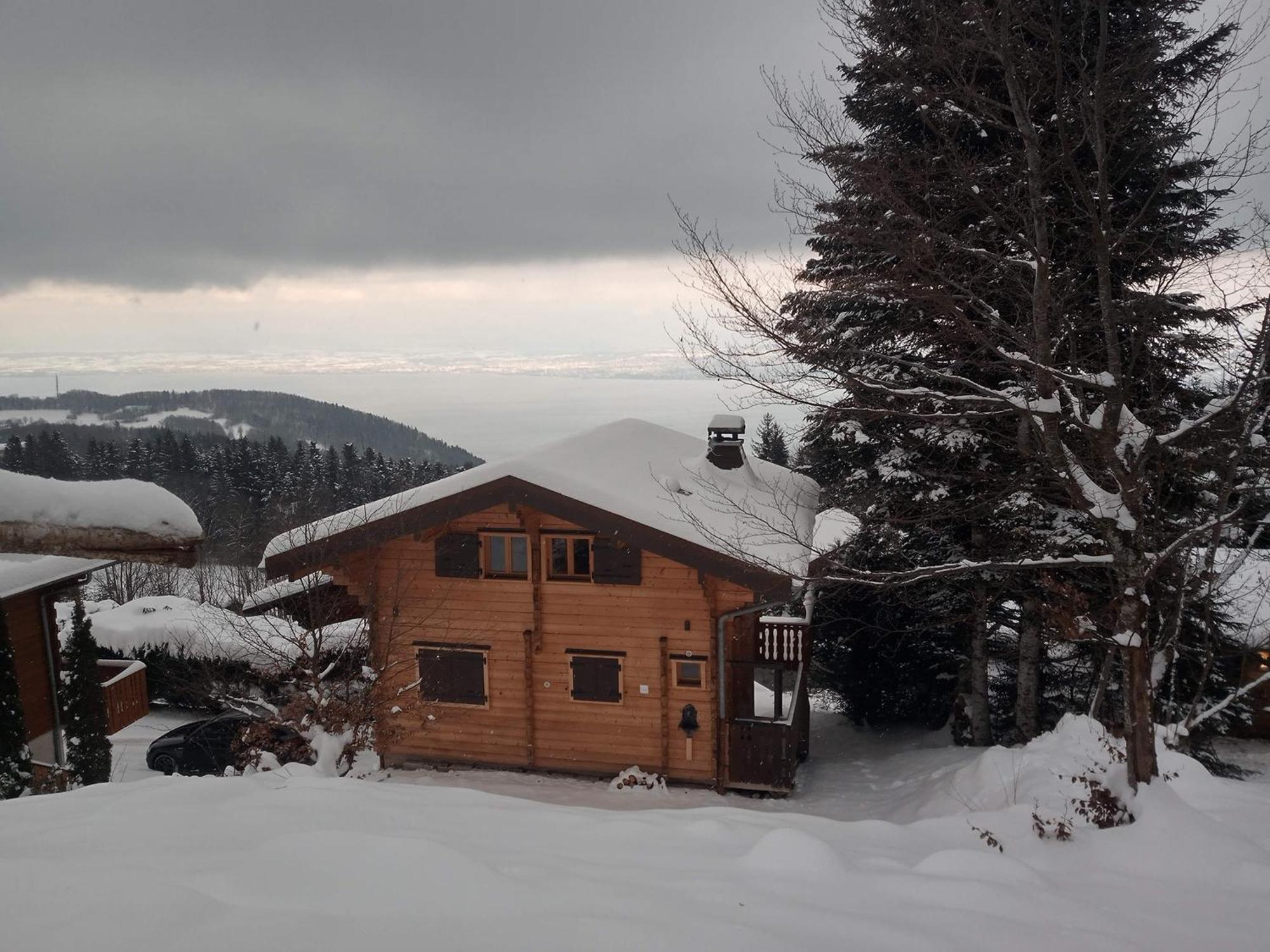 Chalet La Trouvaille Thollon-les-Memises Exteriör bild