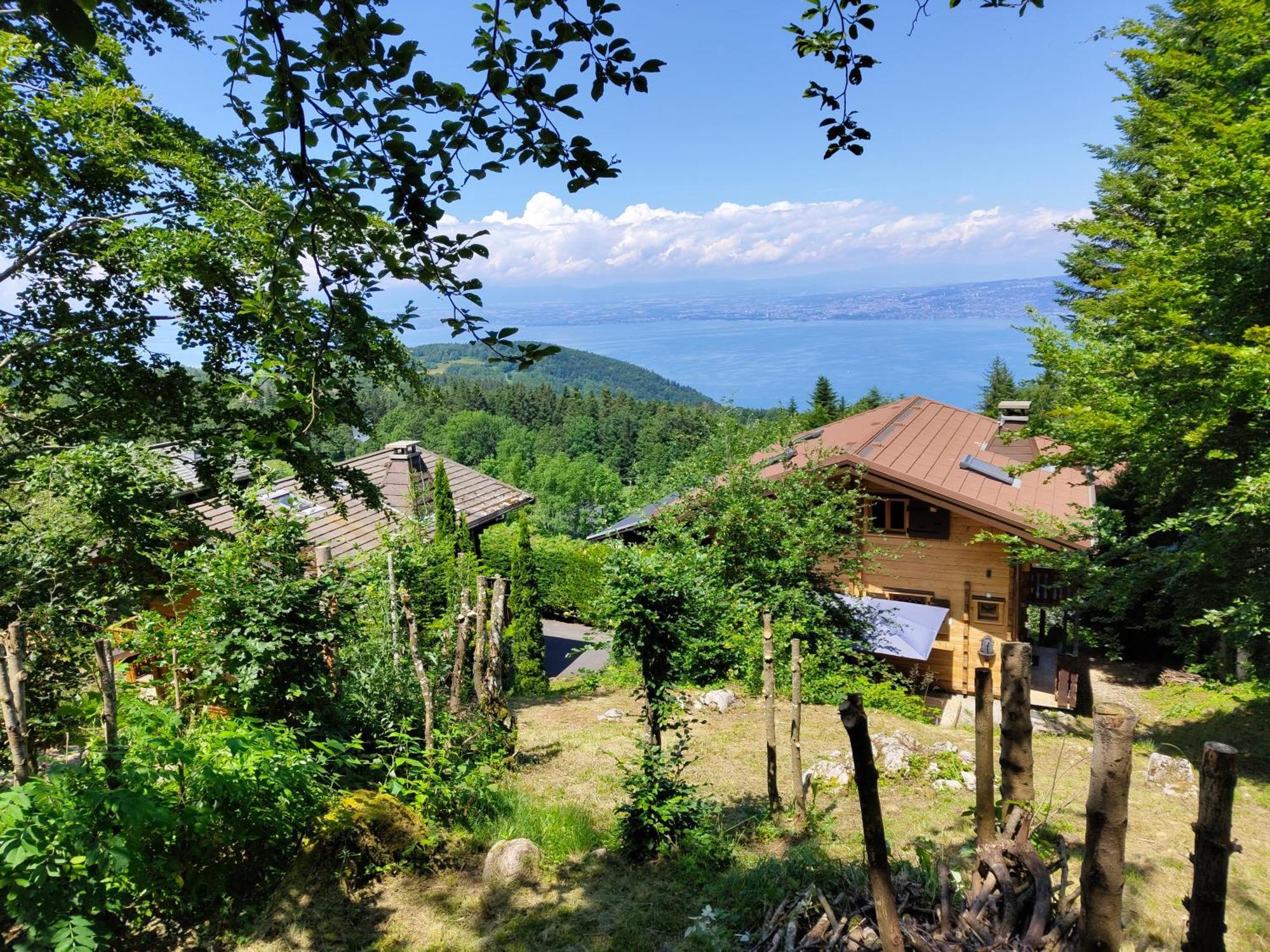 Chalet La Trouvaille Thollon-les-Memises Exteriör bild